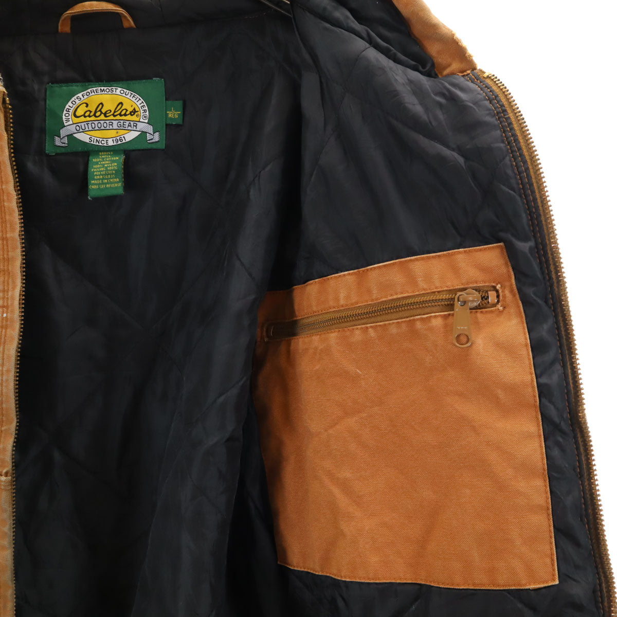 CABELA'S カベラス 90s 00s オールド アクティブ ジャケット L ベージュ アウトドア メンズ