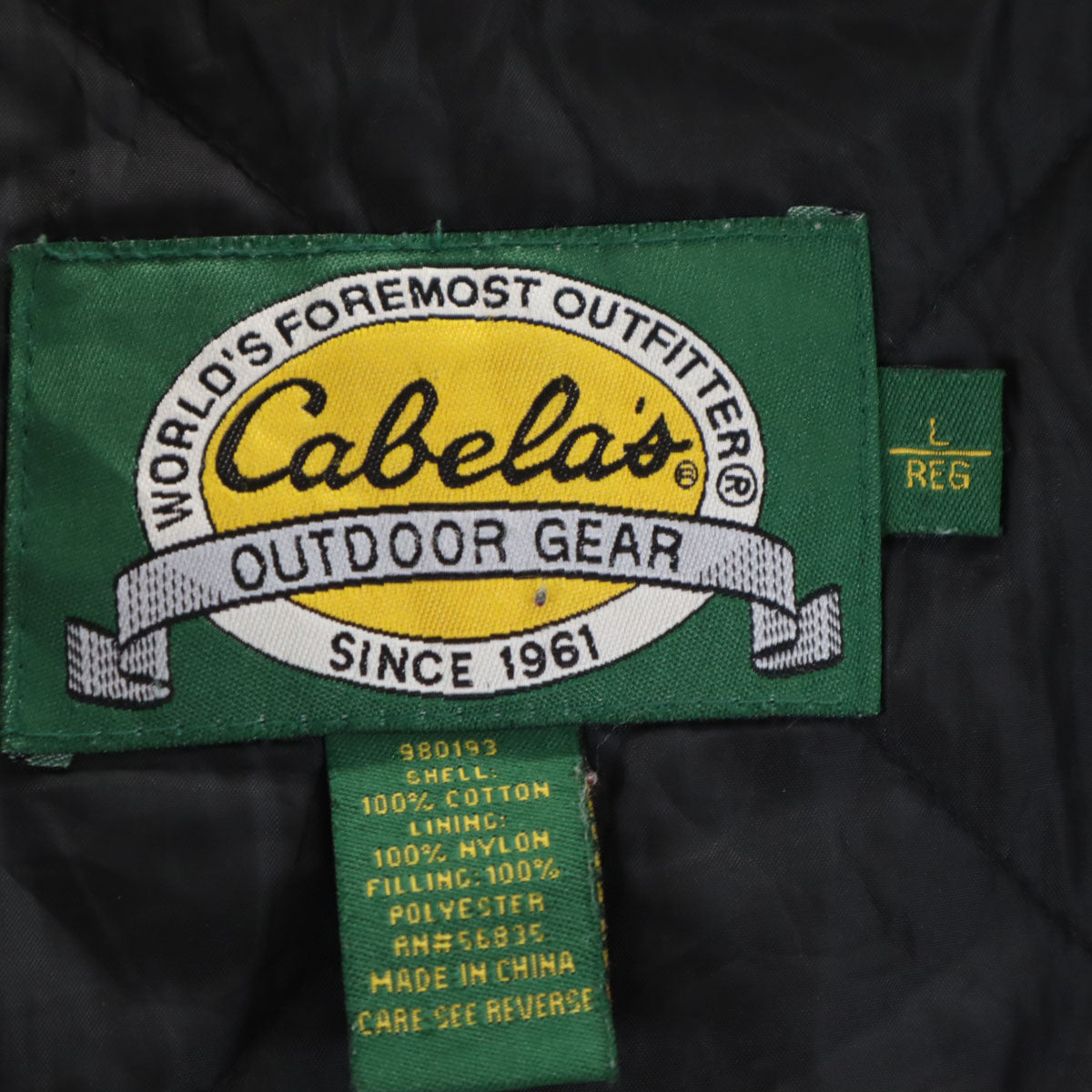 CABELA'S カベラス 90s 00s オールド アクティブ ジャケット L ベージュ アウトドア メンズ