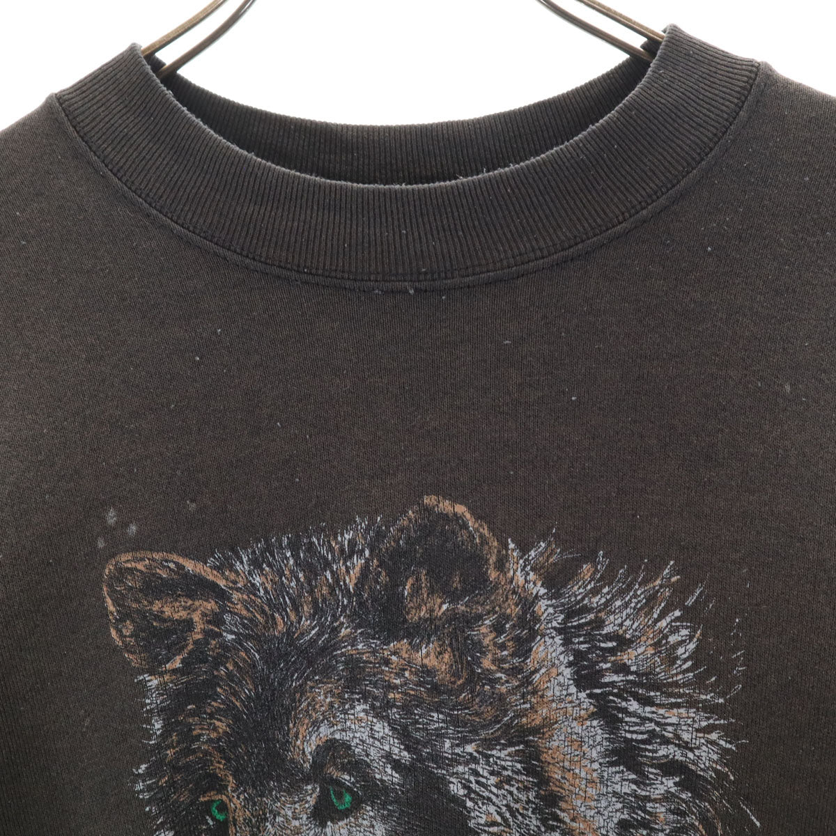 FRUIT OF THE LOOM フルーツオブザルーム 90s オールド カナダ製 長袖 スウェット トレーナー L グレー 裏起毛 メンズ