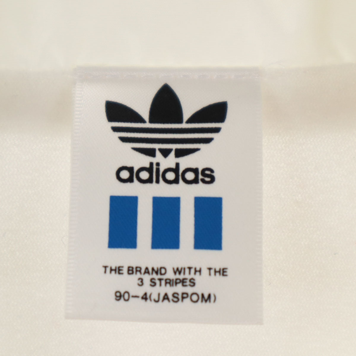 adidas アディダス 80s ヴィンテージ トレーニング ウインドブレーカー M ホワイト 裏トリコット デサント メンズ