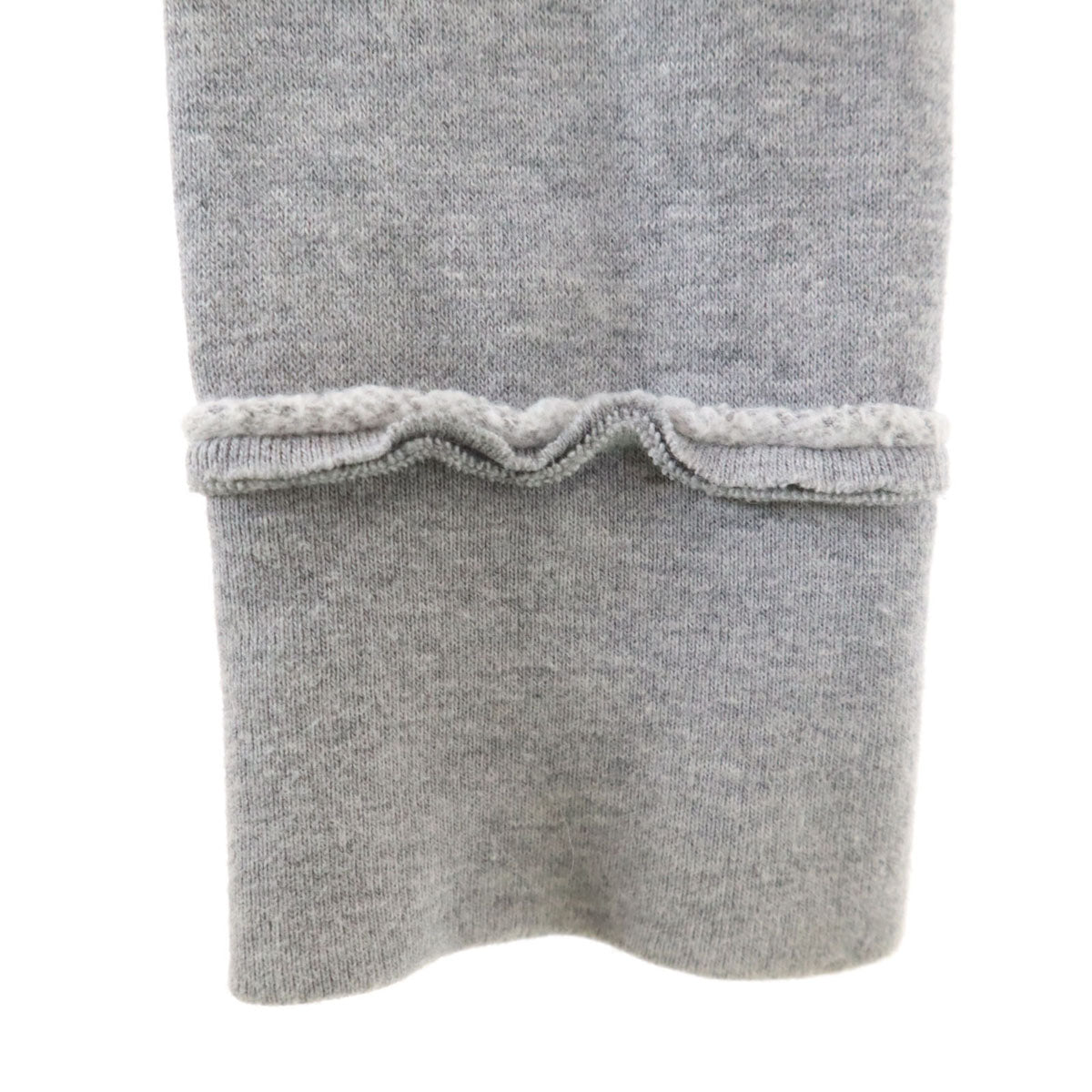 HYSTERIC GLAMOUR ヒステリックグラマー 日本製 長袖 ジップパーカー F グレー レディース