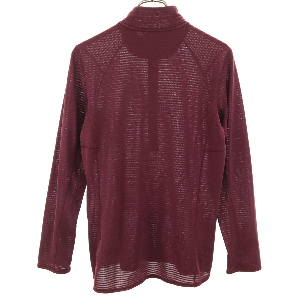 patagonia パタゴニア 長袖 ハーフジップ ウェア M パープルレッド系 アウトドア STY43662FA15 レディース