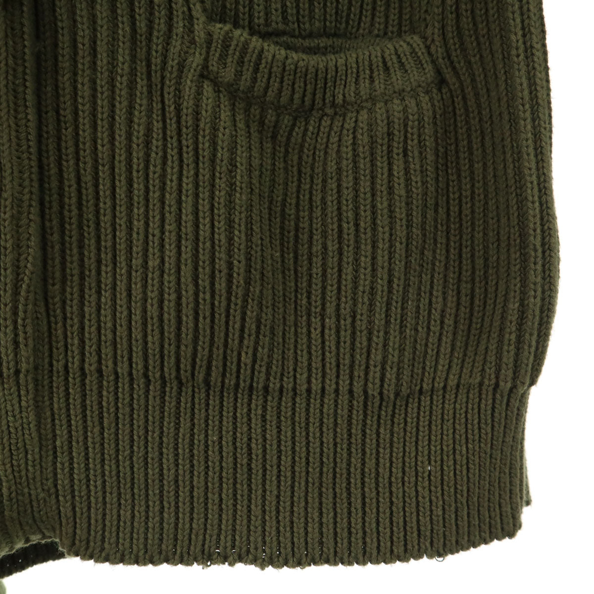 未使用 schott ショット コマンド ニットジャケット 40 カーキ メンズ