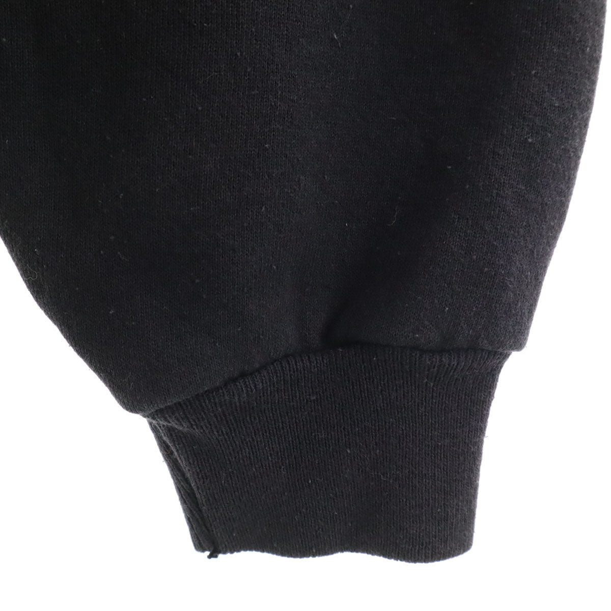 Hanes ヘインズ 90s オールド USA製 ホースプリント 長袖 スウェット トレーナー XXL ブラック系 メンズ