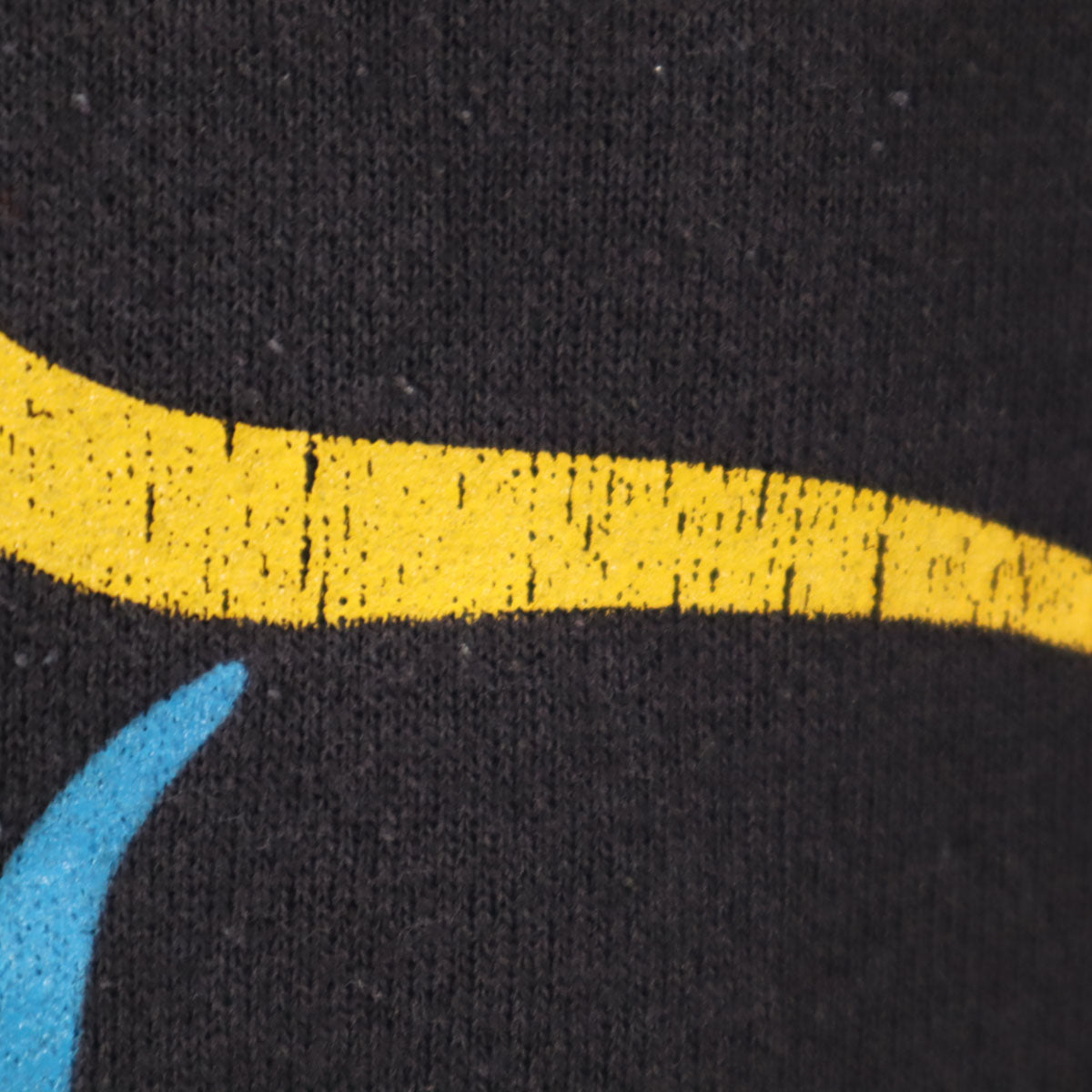 Hanes ヘインズ 90s オールド USA製 ホースプリント 長袖 スウェット トレーナー XXL ブラック系 メンズ