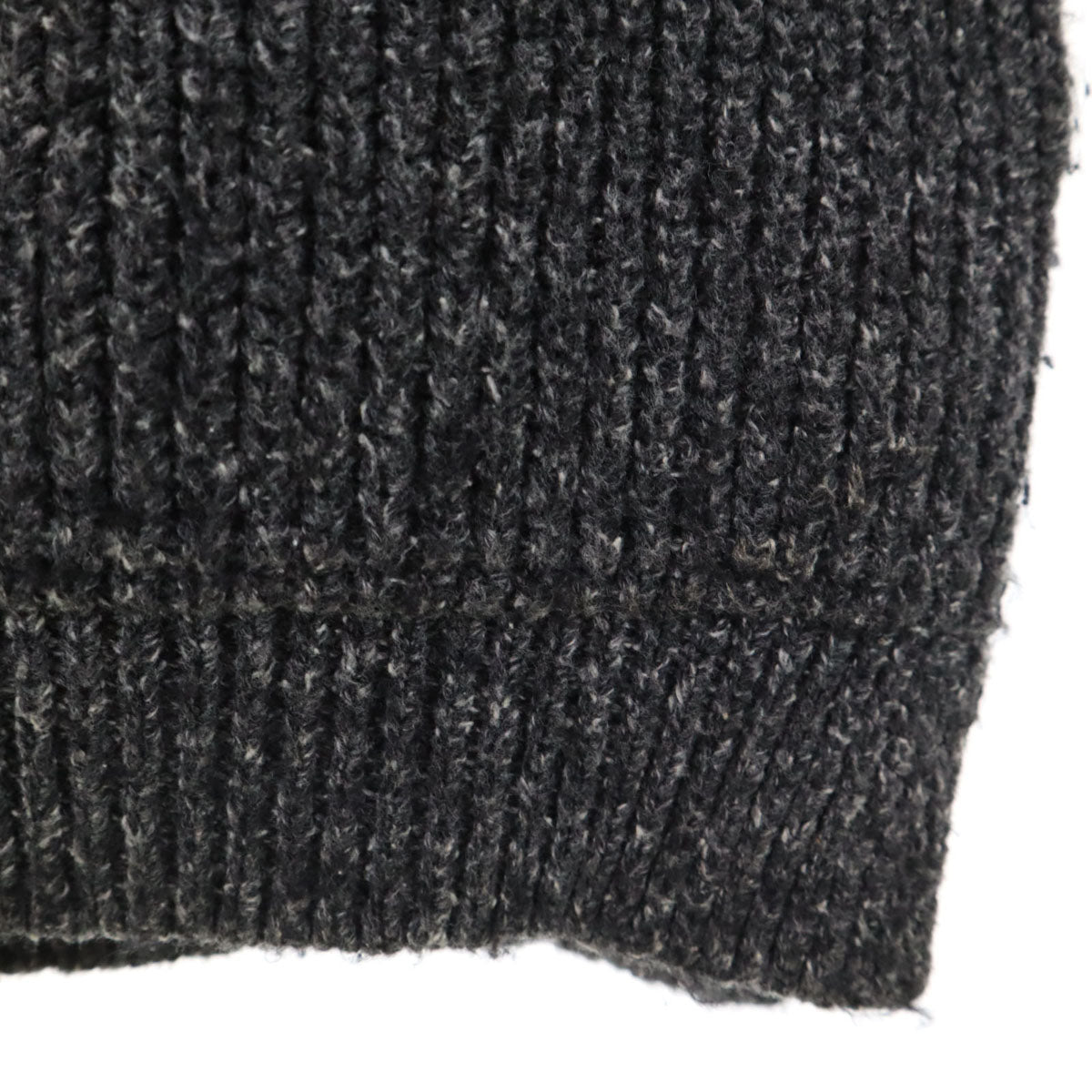 nonnative ノンネイティブ ニットジャケット 0 チャコールグレー エルボーパッチ付き メンズ