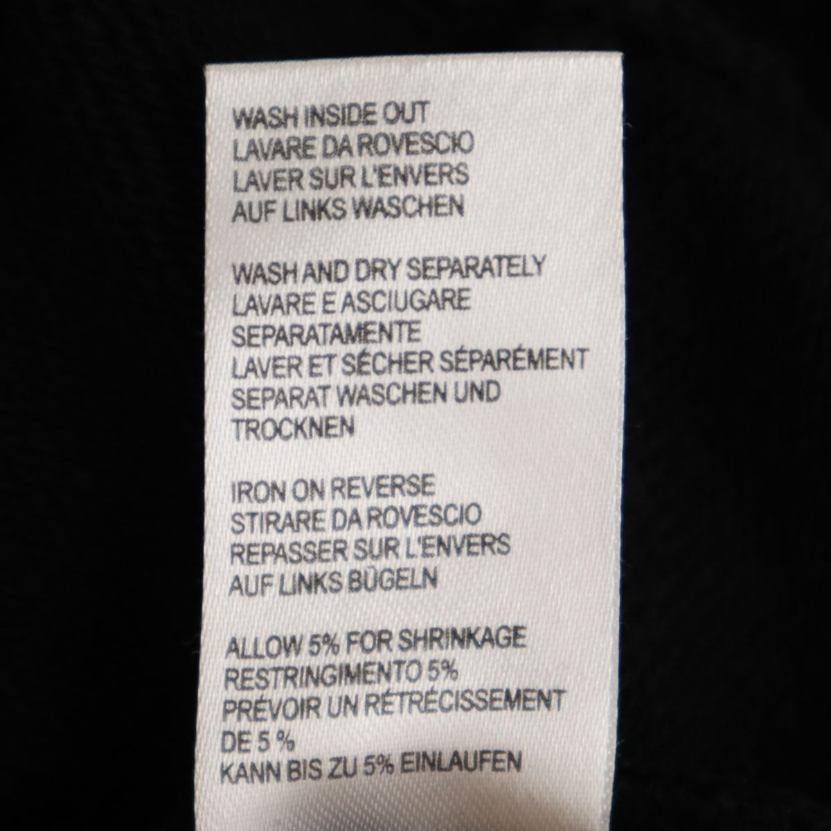 PS Paul Smith ピーエスポールスミス ブルガリア製 モンキースカル 長袖 スウェット トレーナー M ブラック メンズ