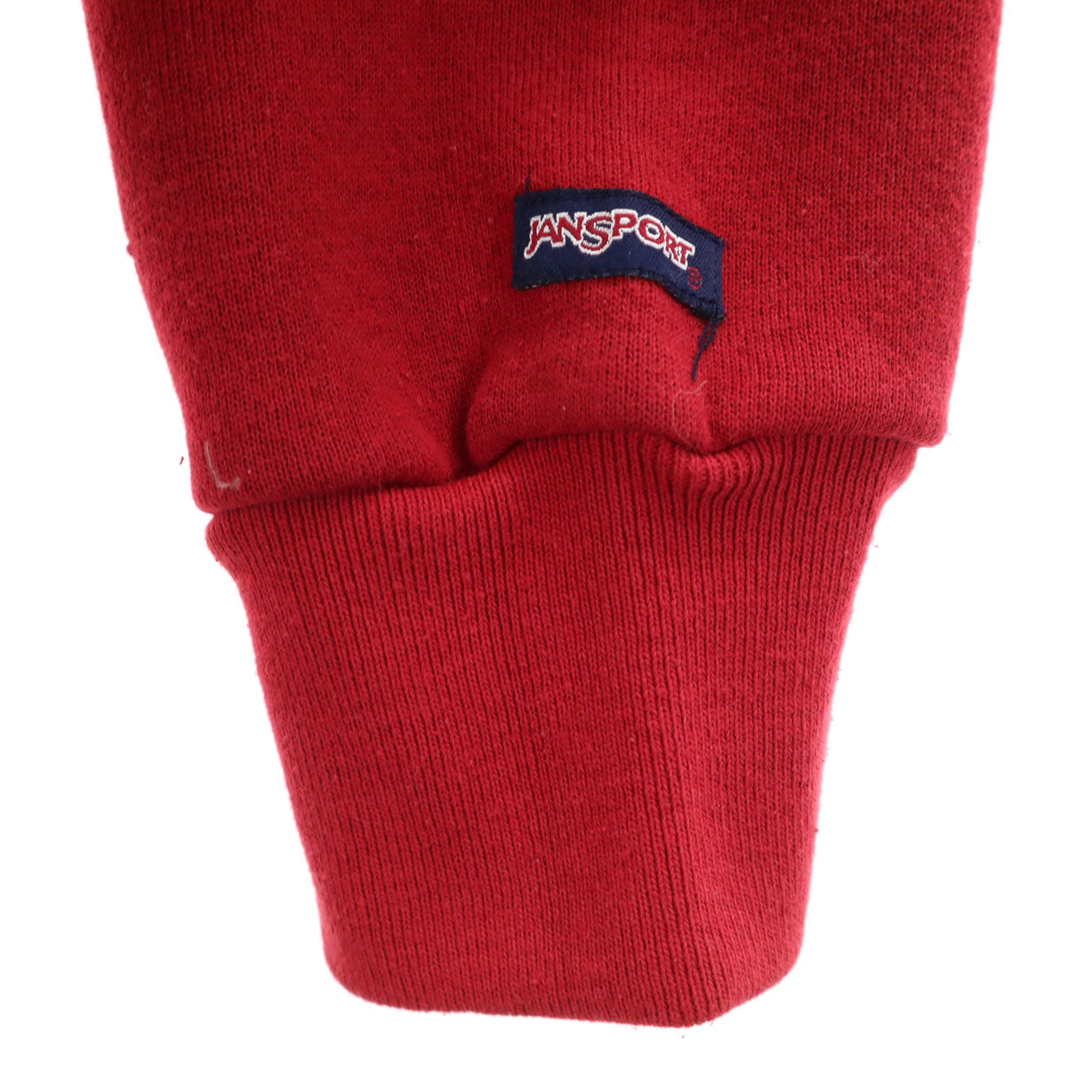 JANSPORTS ジャンスポーツ 90s USA製 オールド カレッジ 長袖 スウェット トレーナー S レッド メンズ