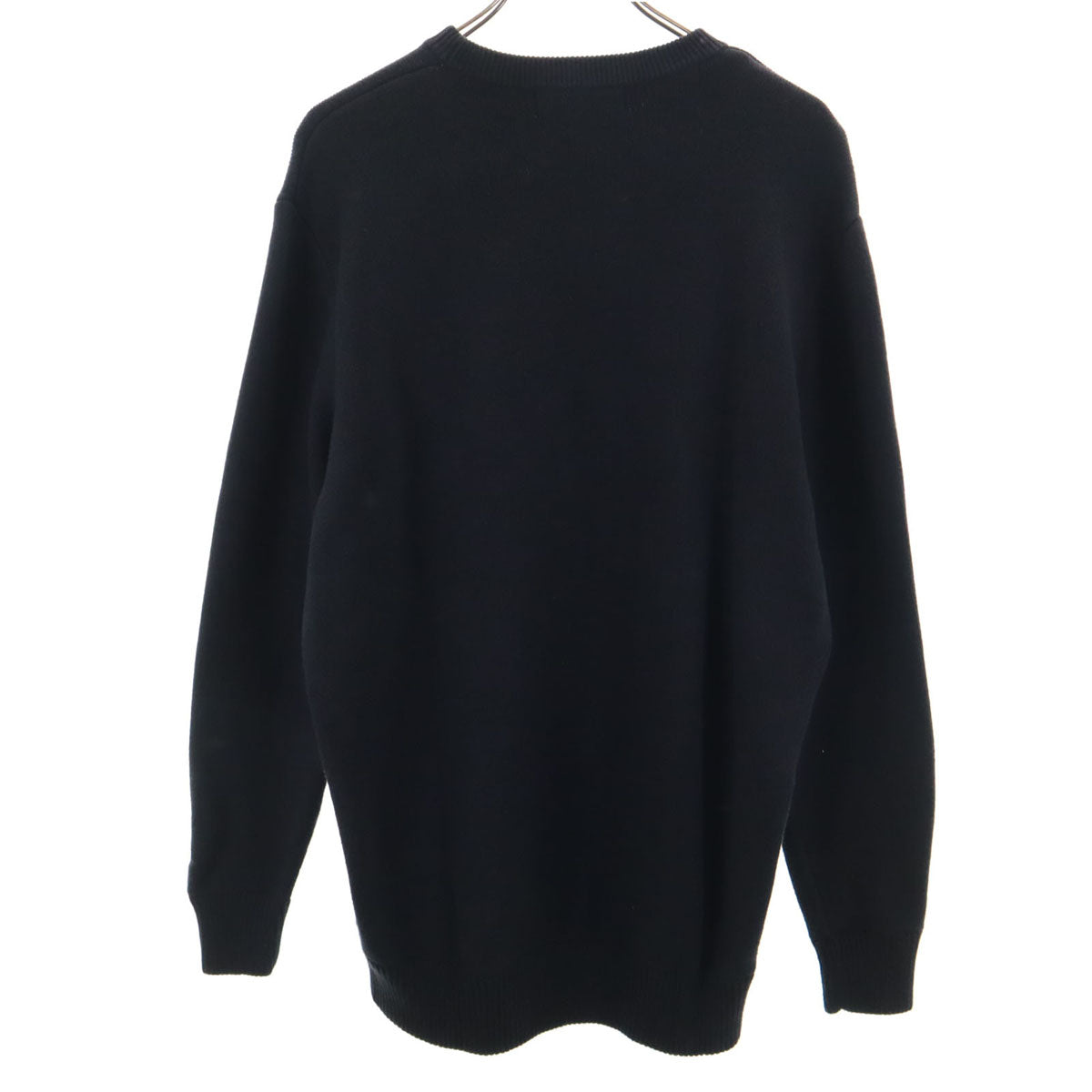 1PIU1UGUALE3 ウノピゥウノウグァーレトレ 長袖 セーター L ブラック メンズ