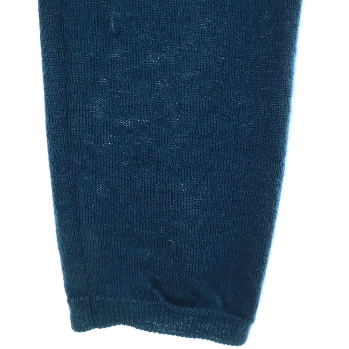 MIUMIU ミュウミュウ カシミヤシルクブレンド 長袖 ニットカーディガン 38 ブルーグリーン レディース