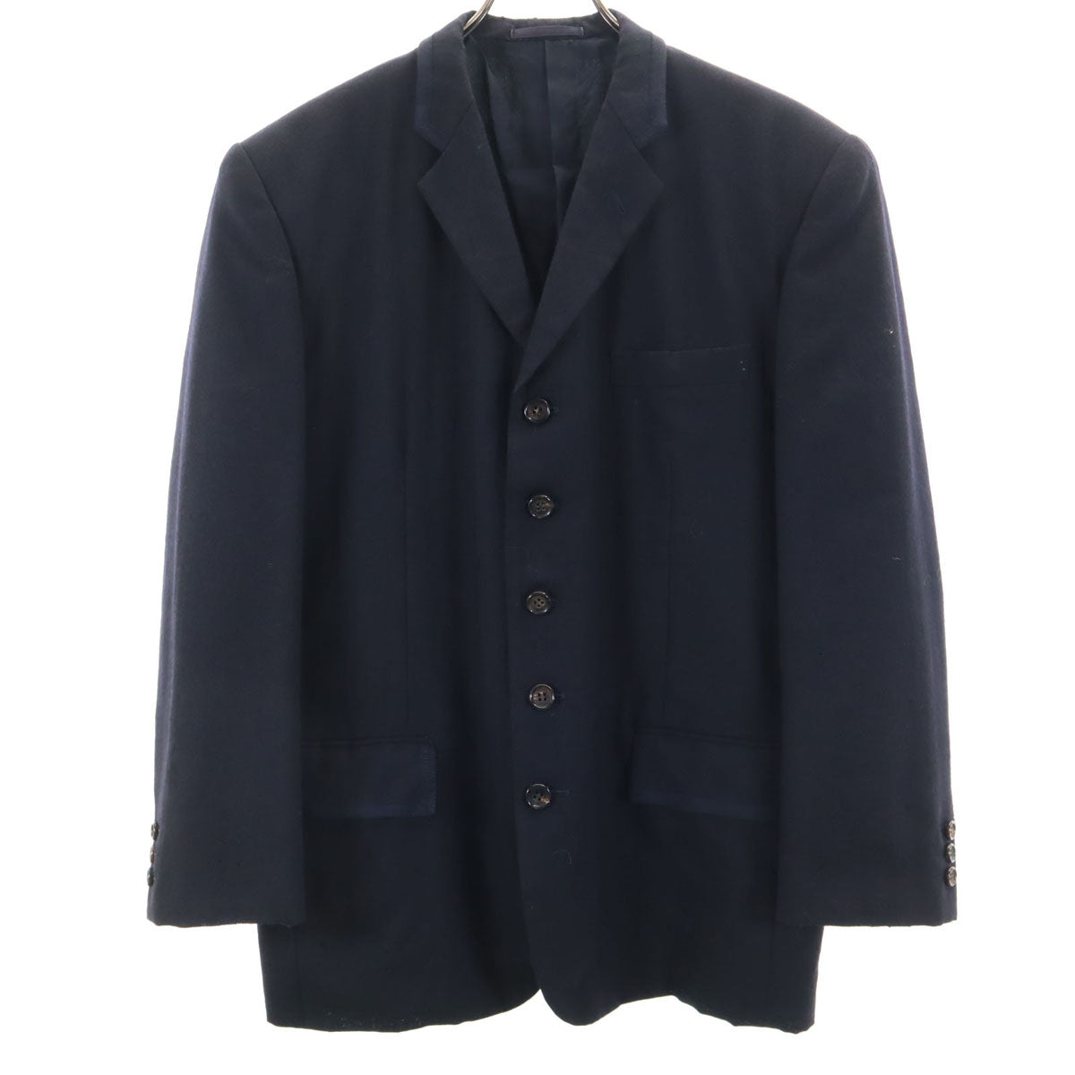COMME des GARCONS HOMME コムデギャルソンオム 90s 日本製 オールド テーラードジャケット S ネイビー系 メンズ