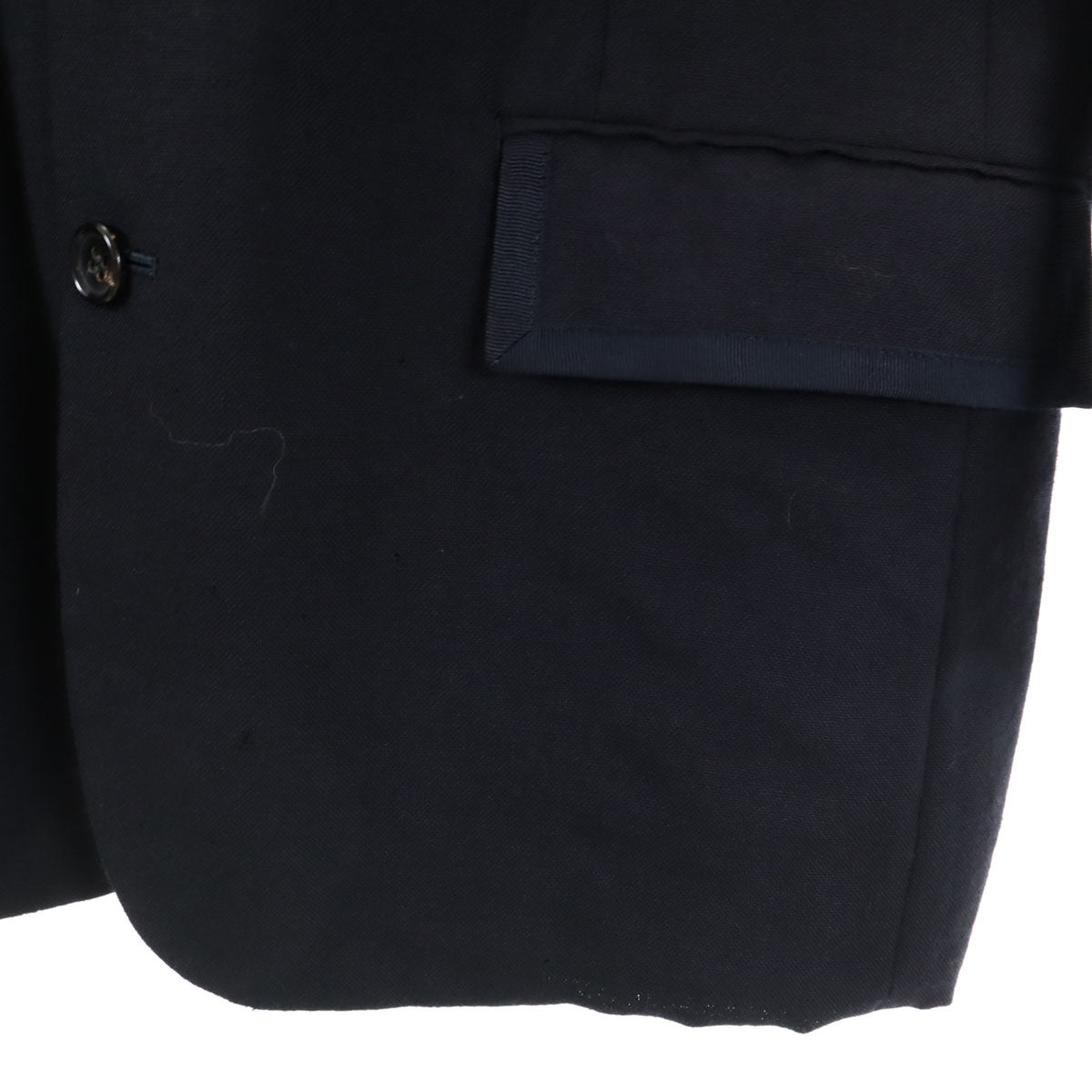 COMME des GARCONS HOMME コムデギャルソンオム 90s 日本製 オールド テーラードジャケット S ネイビー系 メンズ