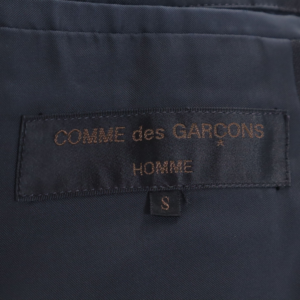 COMME des GARCONS HOMME コムデギャルソンオム 90s 日本製 オールド テーラードジャケット S ネイビー系 メンズ
