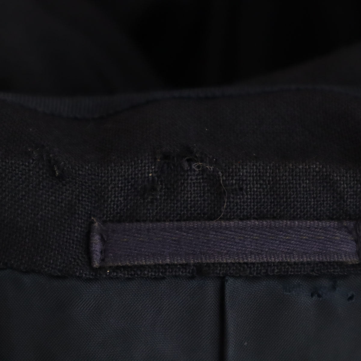 COMME des GARCONS HOMME コムデギャルソンオム 90s 日本製 オールド テーラードジャケット S ネイビー系 メンズ