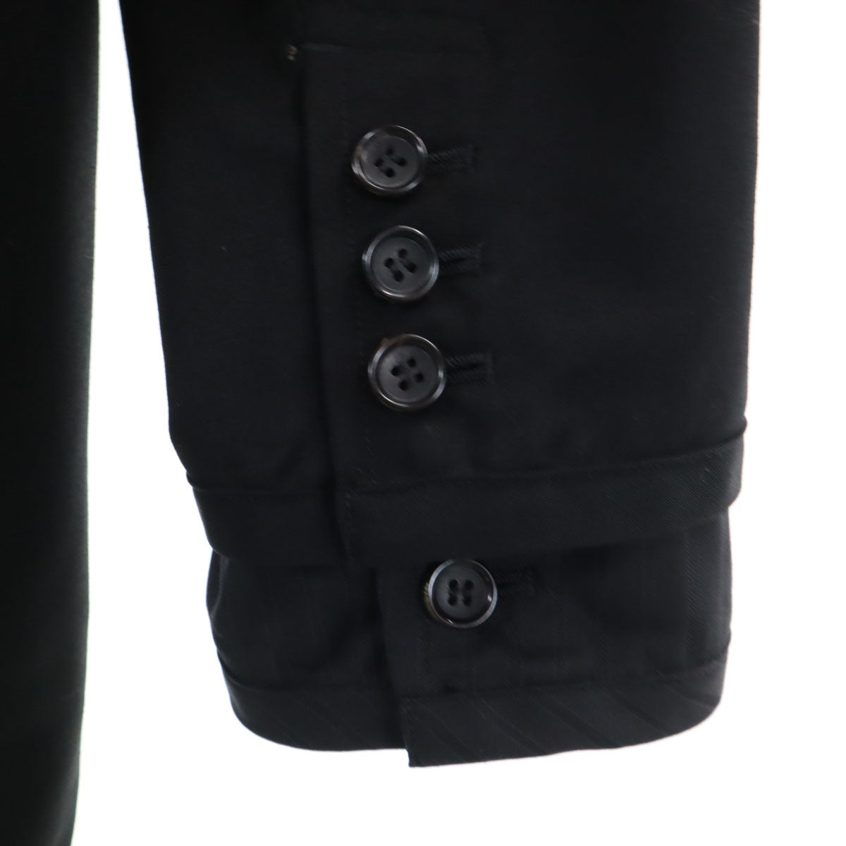 COMME des GARCONS HOMME PLUS コムデギャルソンオムプラス 2013年 3枚レイヤード テーラードジャケット XS ブラック メンズ