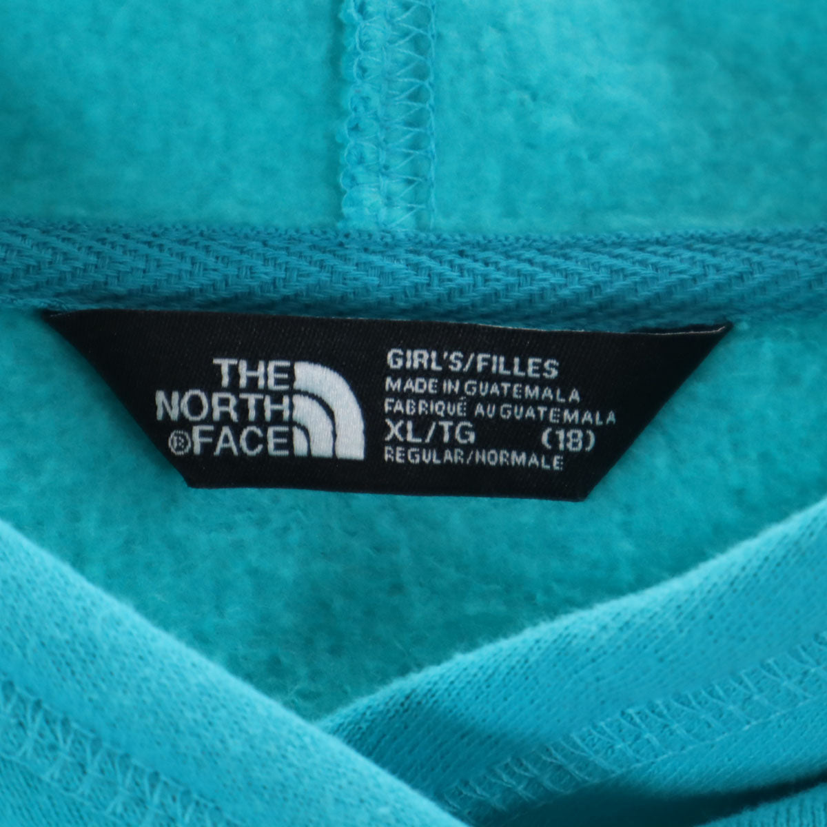 THE NORTH FACE ノースフェイス 長袖 スウェットパーカー XL(18) ブルー系 裏起毛 プルオーバー キッズ