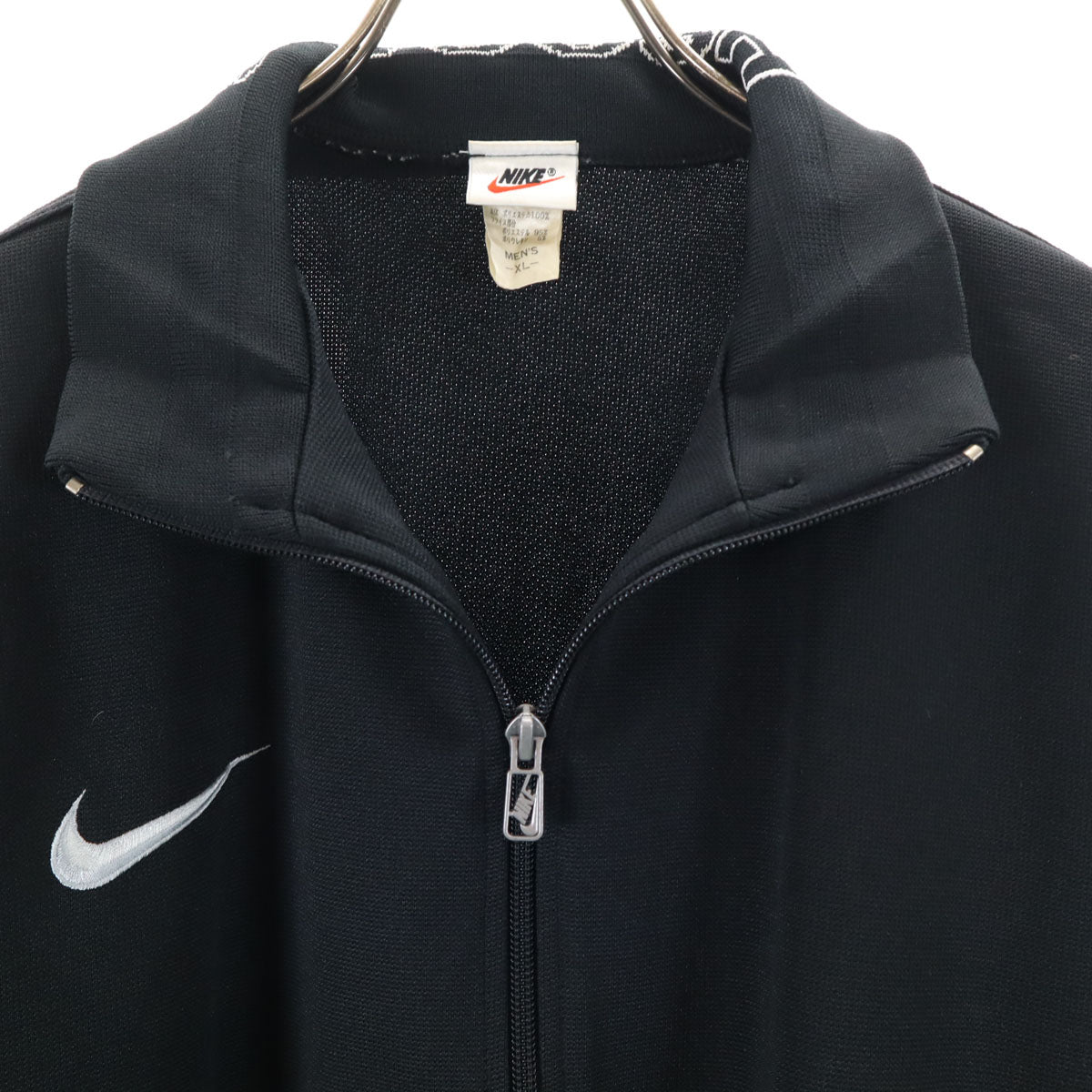 NIKE ナイキ 90s 00s オールド トラックジャケット XL ブラック ジャージ メンズ