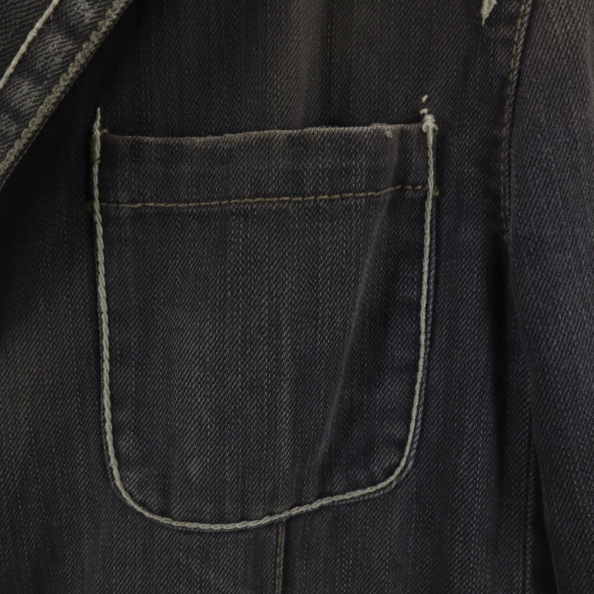 ARMANI EXCHANGE アルマーニエクスチェンジ 90s オールド テーラードジャケット S グレー メンズ