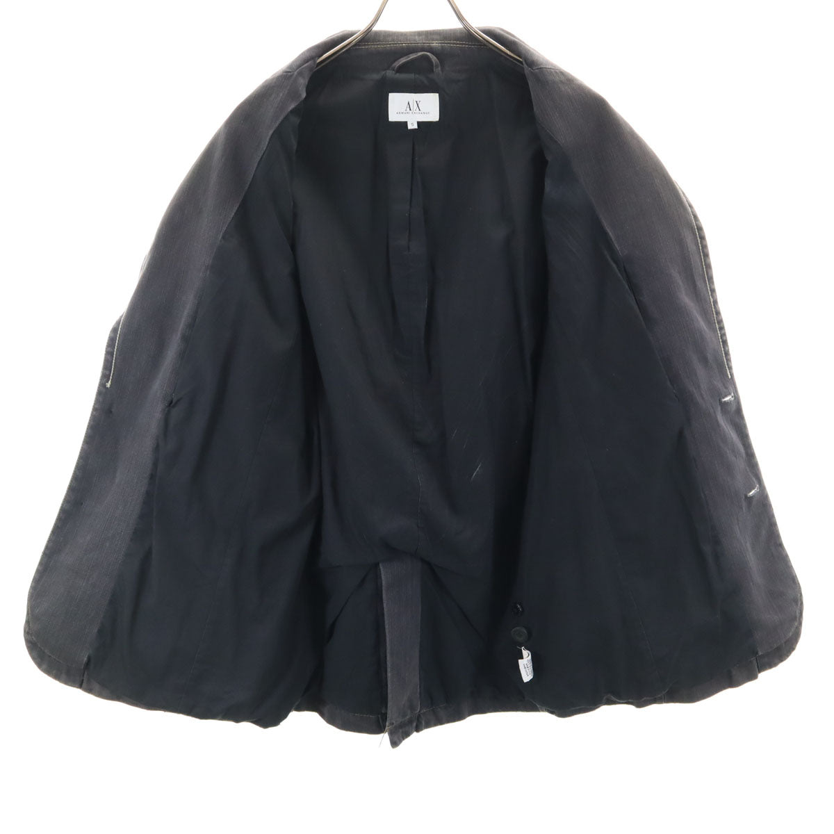 ARMANI EXCHANGE アルマーニエクスチェンジ 90s オールド テーラードジャケット S グレー メンズ