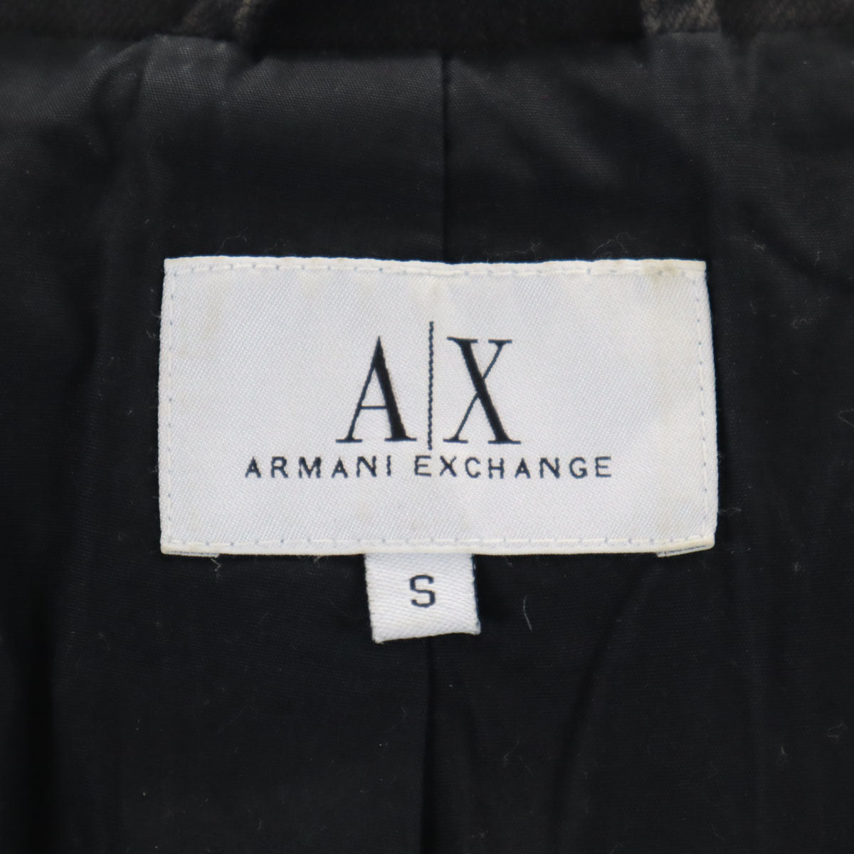 ARMANI EXCHANGE アルマーニエクスチェンジ 90s オールド テーラードジャケット S グレー メンズ