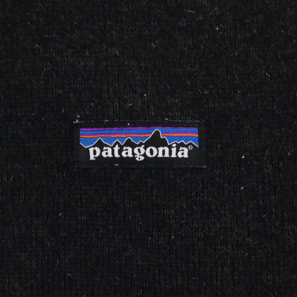 patagonia パタゴニア ニット ジップジャケット L ブラック 25542 アウトドア メンズ