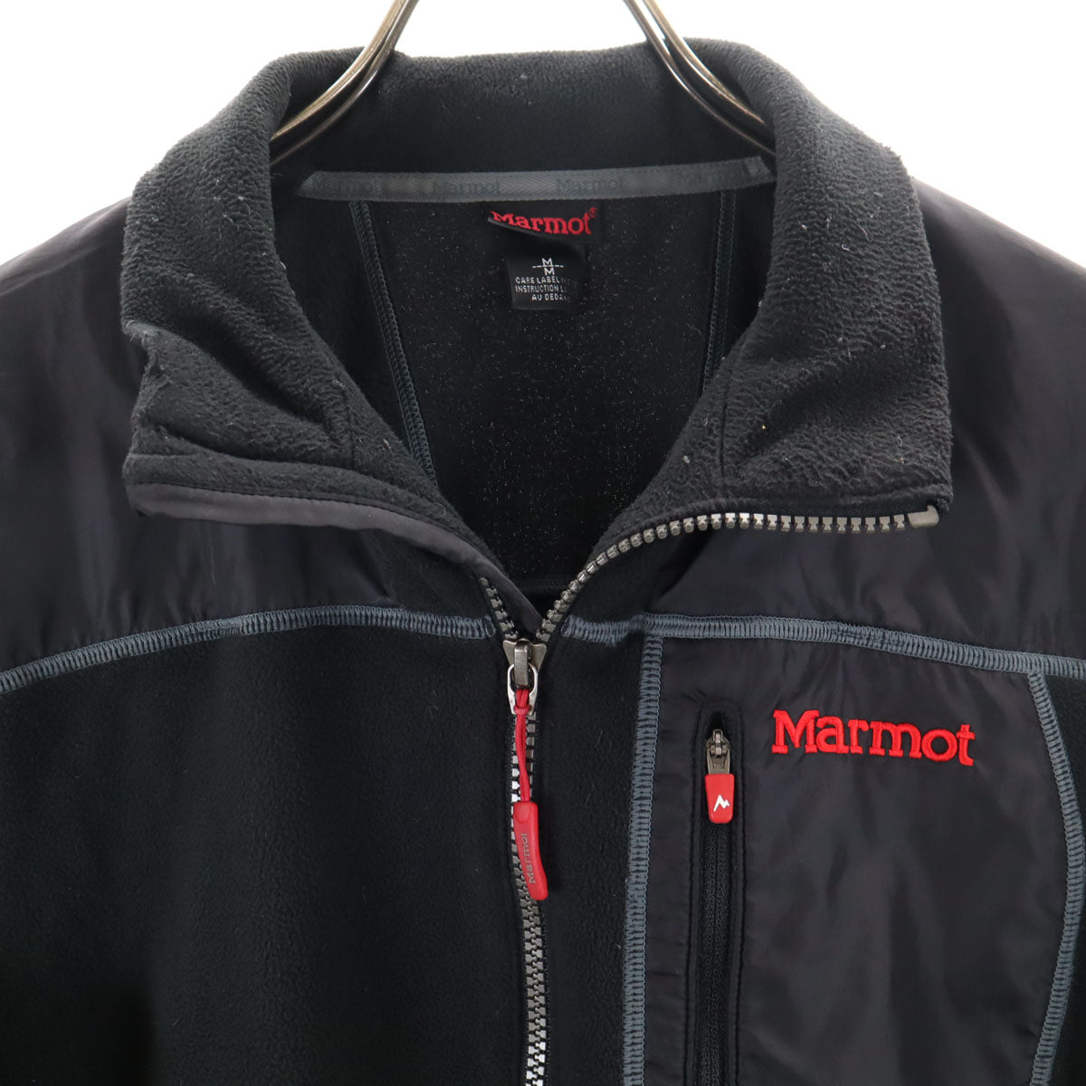 MARMOT マーモット フリースジャケット M ブラック アウトドア メンズ