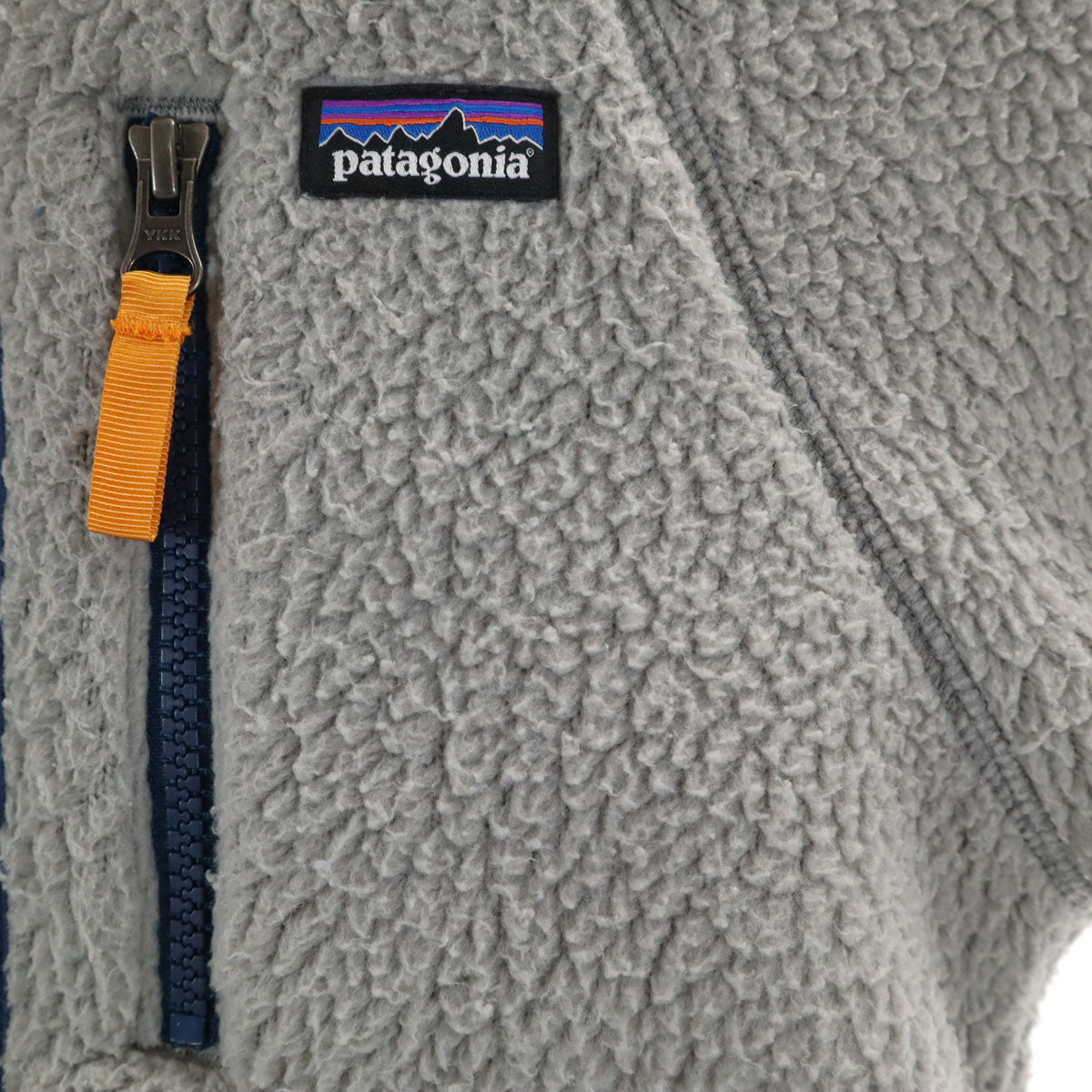 patagonia パタゴニア フリースジャケット M10 グレー 65410 アウトドア キッズ