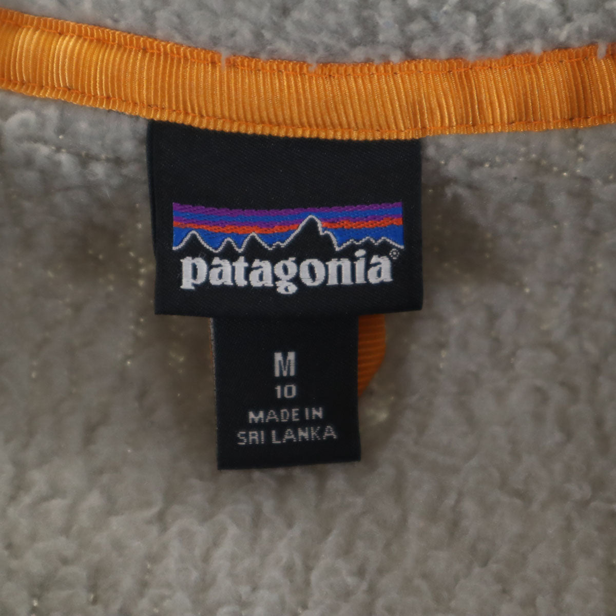 patagonia パタゴニア フリースジャケット M10 グレー 65410 アウトドア キッズ