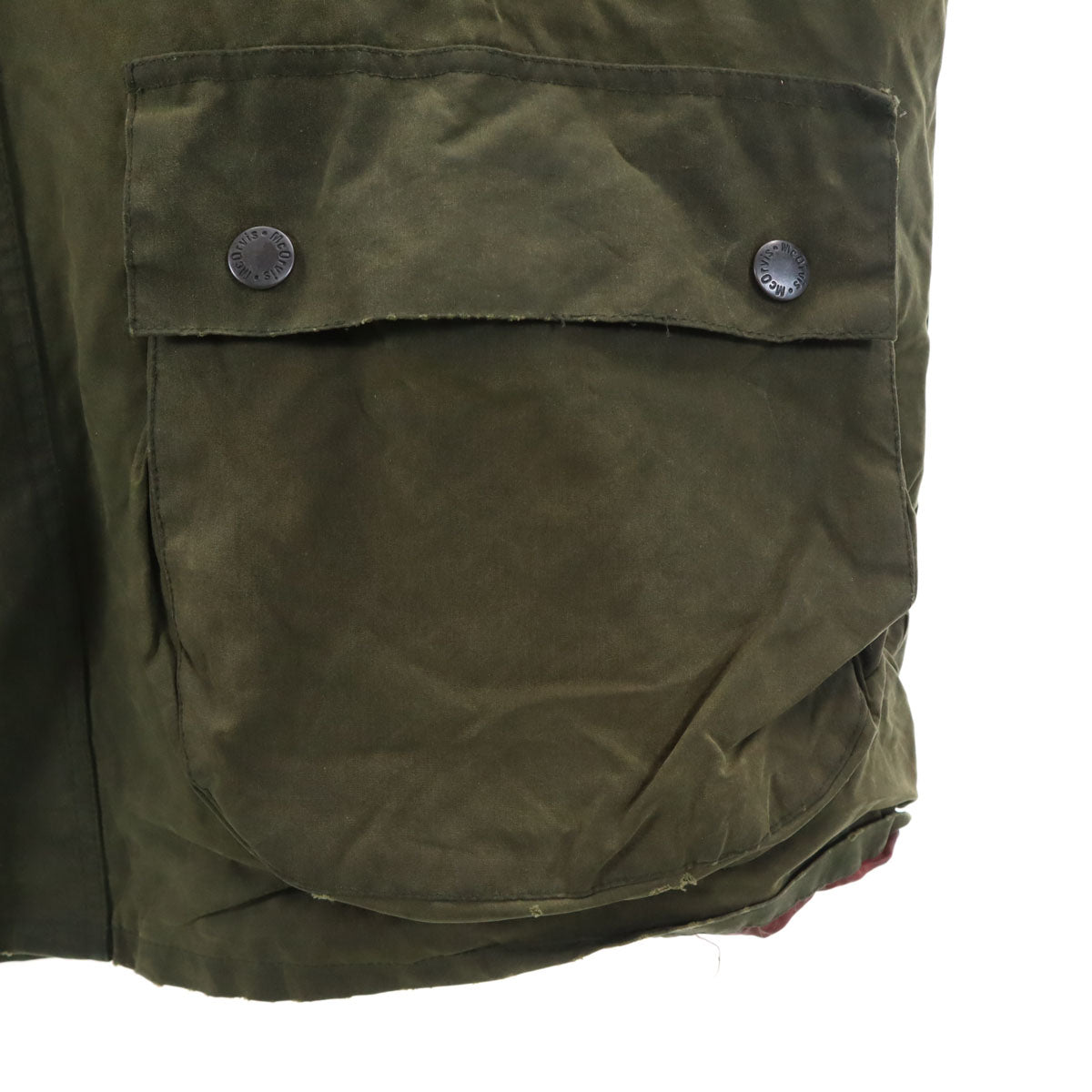 Mc Orvis マックオルビス ワックスコットン オイルドジャケット L カーキ メンズ