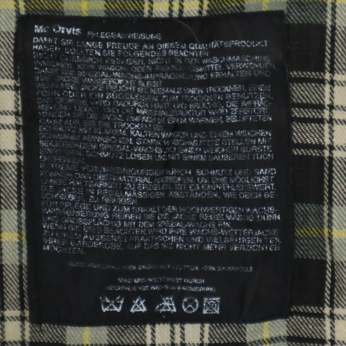 Mc Orvis マックオルビス ワックスコットン オイルドジャケット L カーキ メンズ