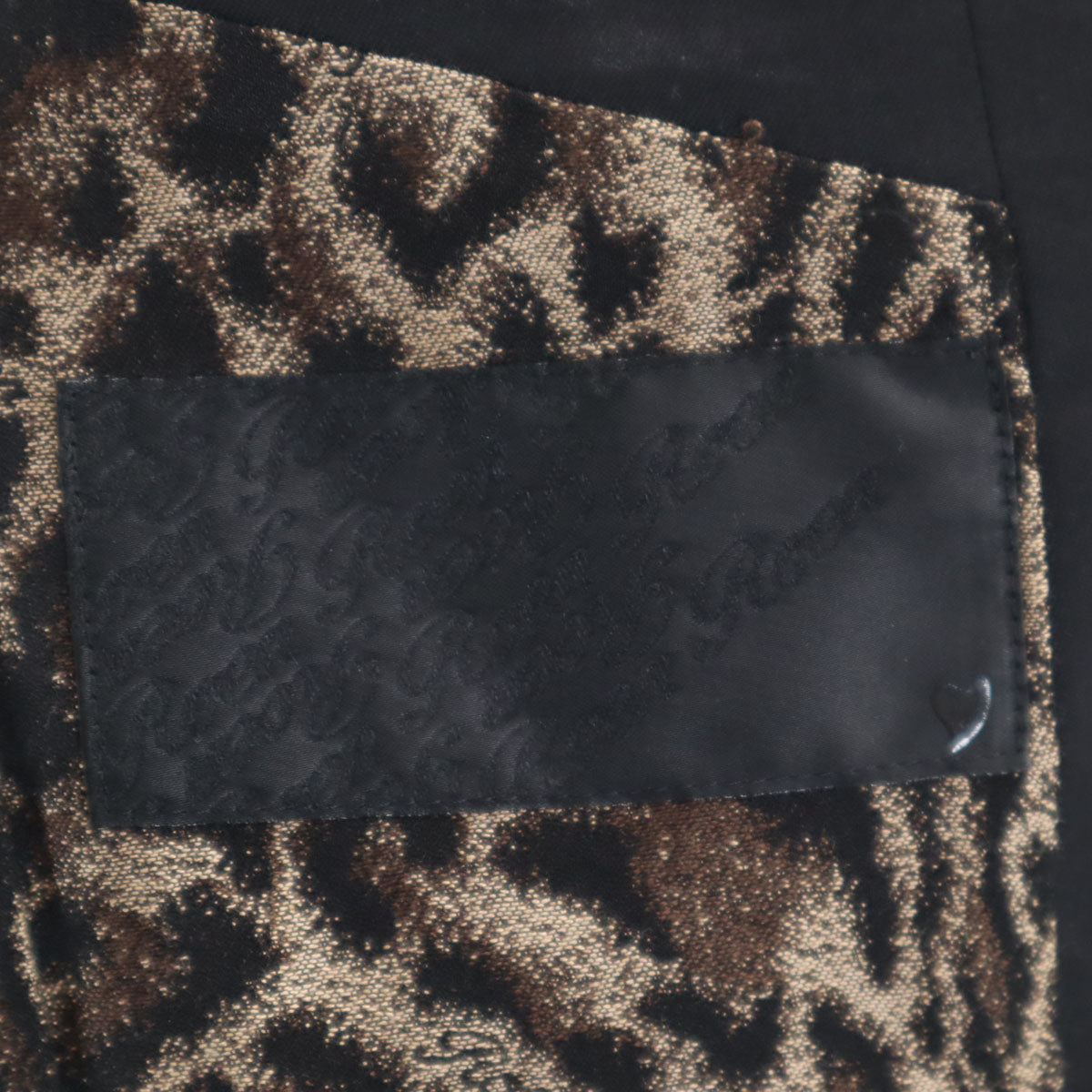 ROEN ロエン テーラードジャケット 44 ブラック メンズ