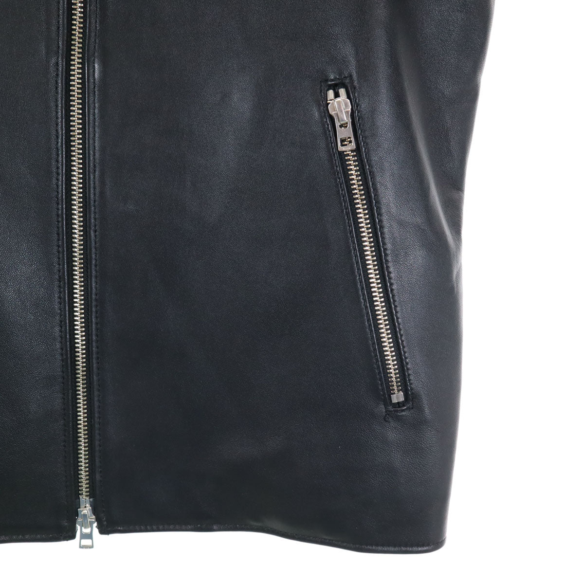 LIDNM リドム 日本製 羊革 レザージャケット L ブラック メンズ