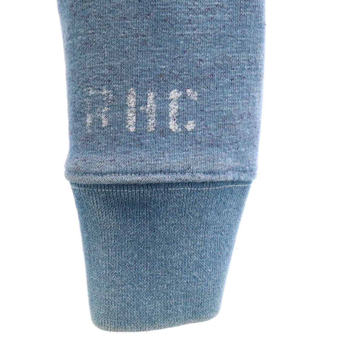 RHC Ron Herman アールエイチシー ロンハーマン 長袖 インディゴ染め ジップパーカー S ブルー系 メンズ