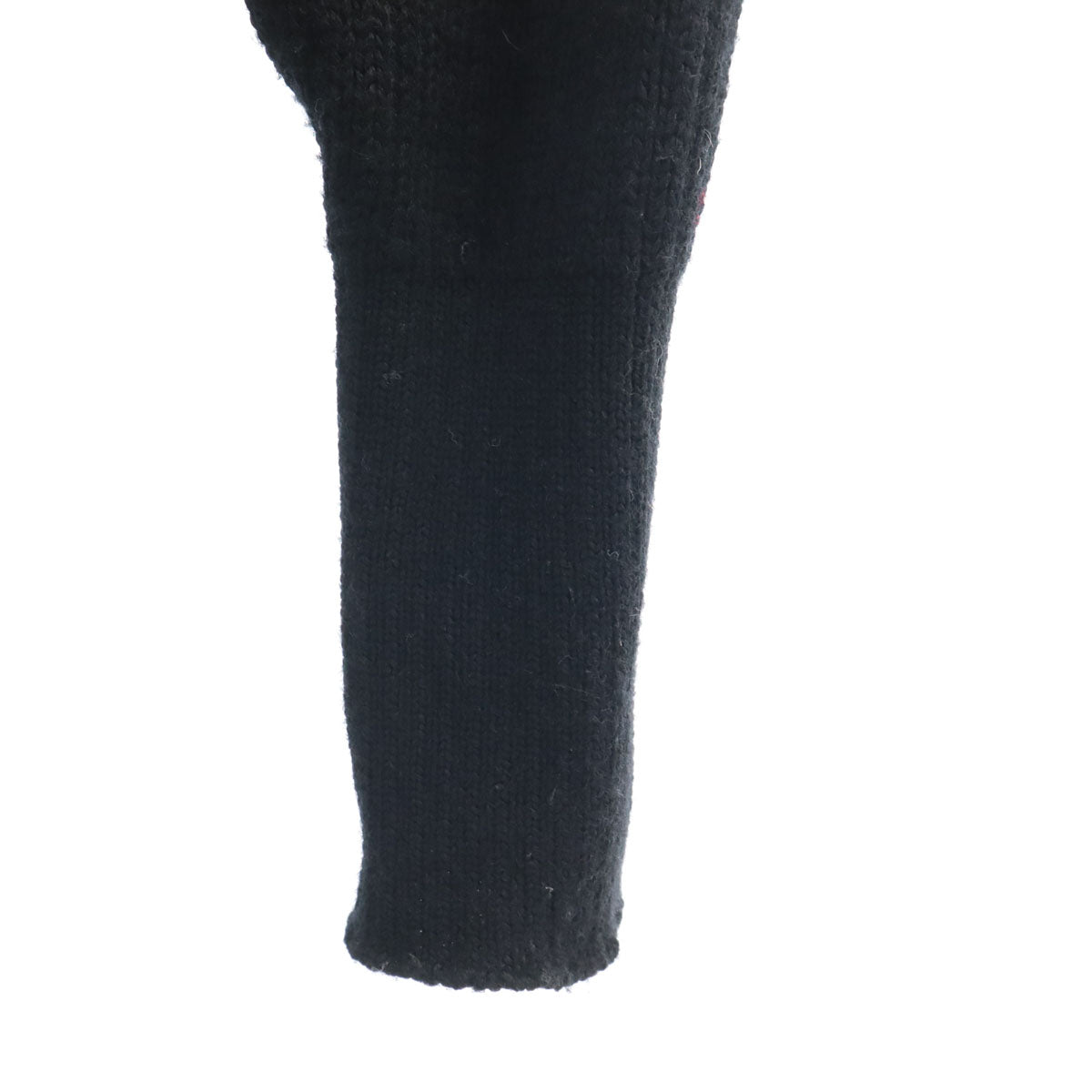 LiNoH リノー 長袖 ニットジャケット 2 ブラック メンズ