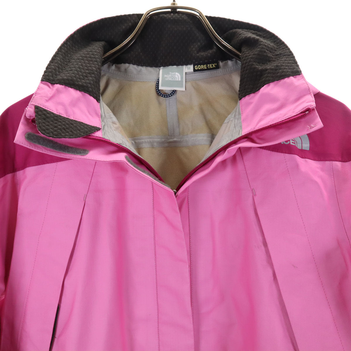 THE NORTH FACE ノースフェイス 長袖 レインテックス ジャケット M ピンク NPW10924 アウトドア ゴアテックス レディース