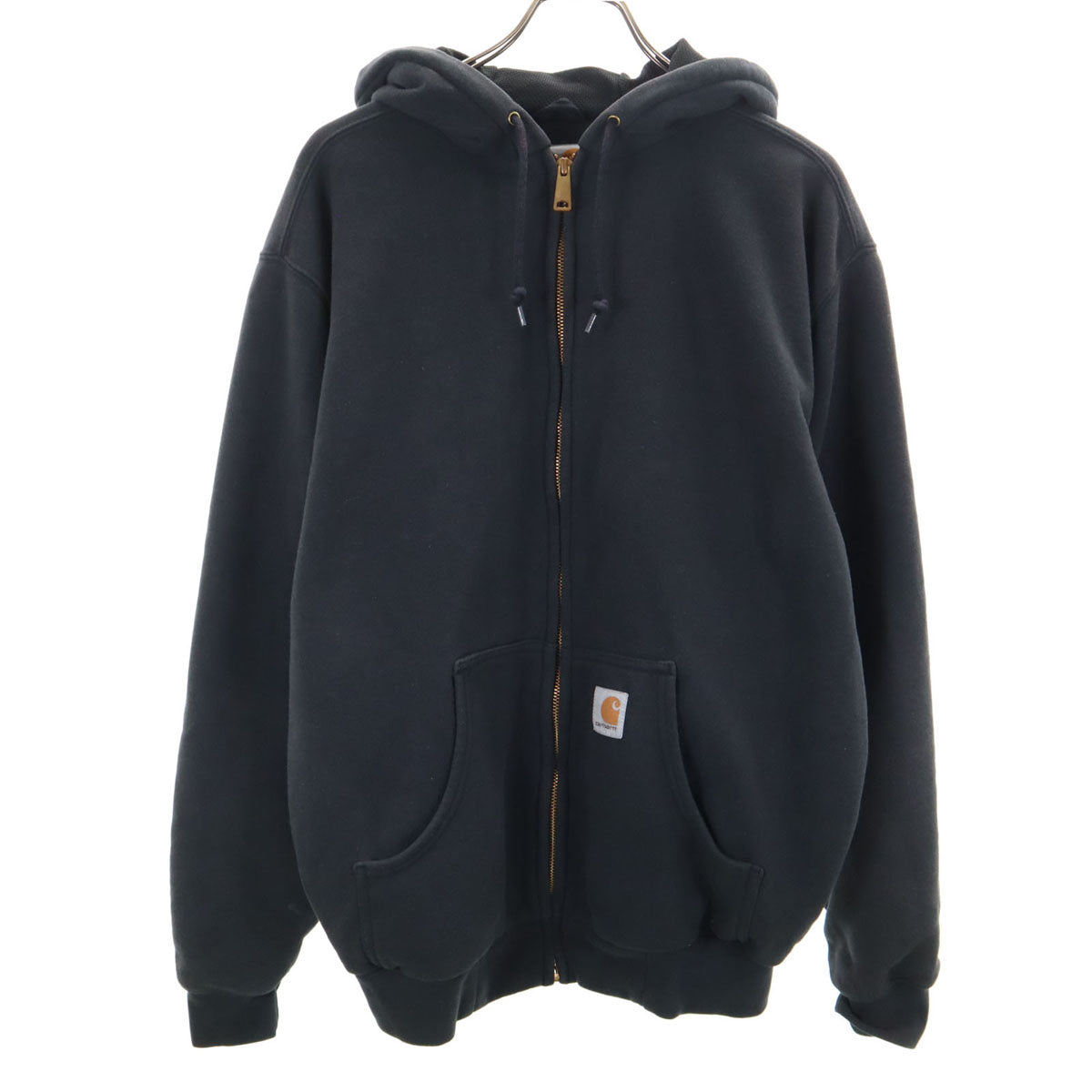 Carhartt カーハート 長袖 ジップパーカー M チャコール メンズ