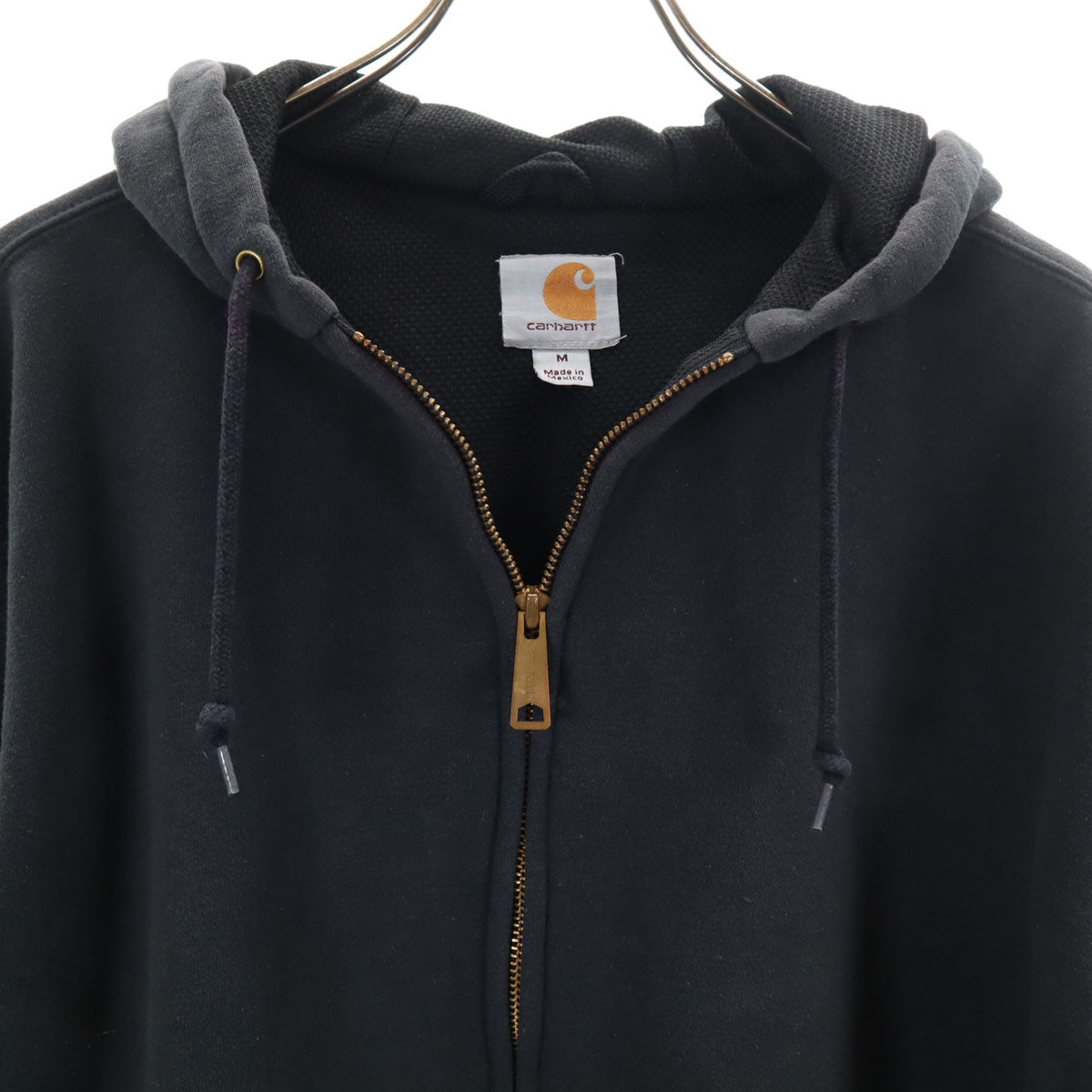Carhartt カーハート 長袖 ジップパーカー M チャコール メンズ
