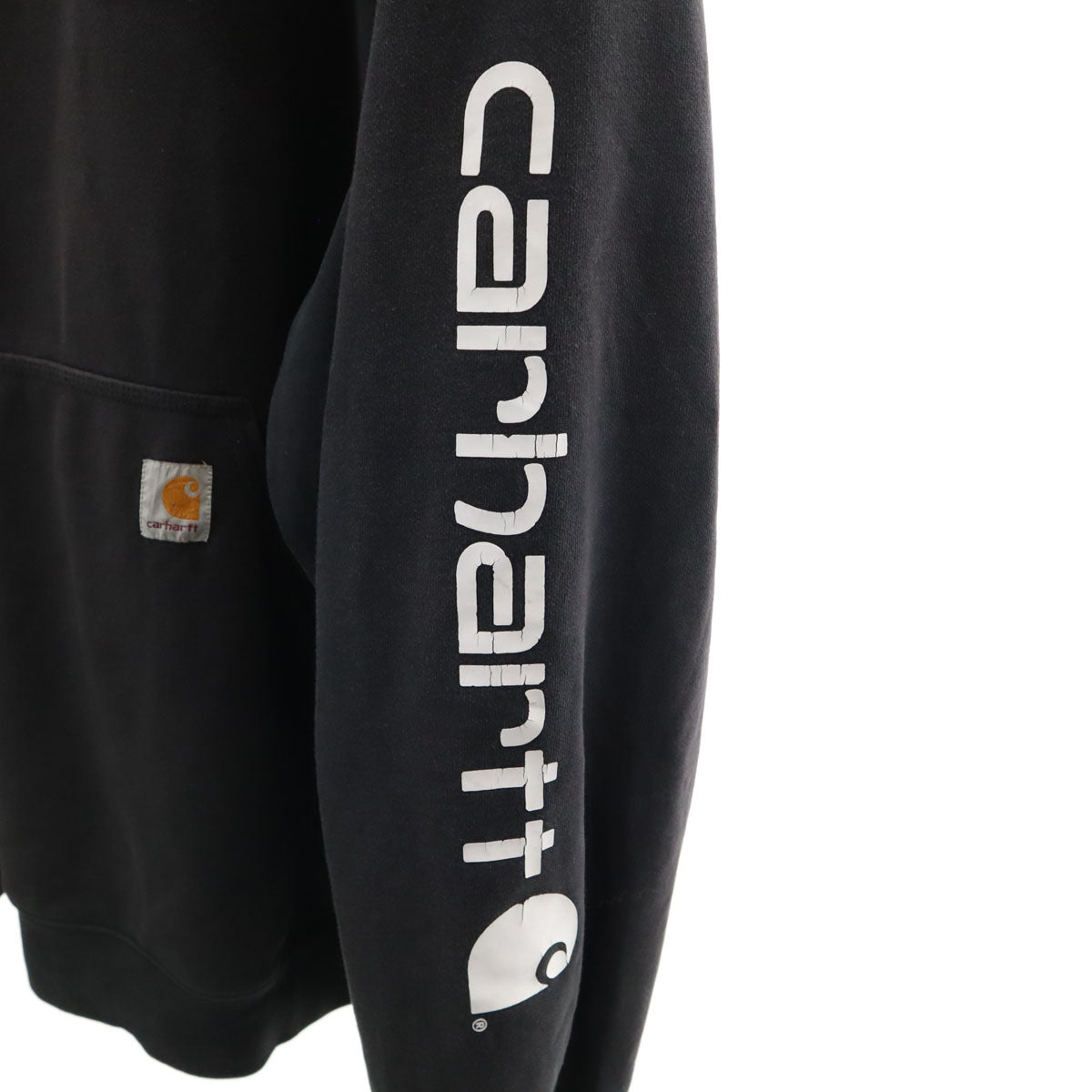 Carhartt カーハート 長袖 スウェットパーカー 3XL チャコール ビッグサイズ メンズ