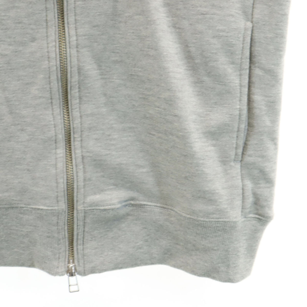 NUMBER (N)INE DENIM ナンバーナイン デニム nano universe ナノユニバース別注 長袖 スウェット ジップパーカー L グレー メンズ