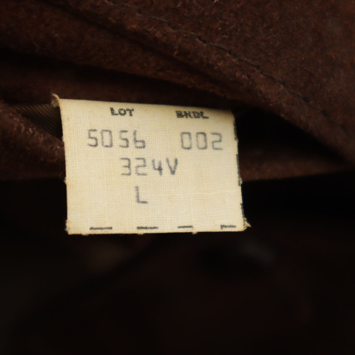 schott ショット 80s 90s USA製 324V オールド スエードレザー ベスト L ブラウン メンズ