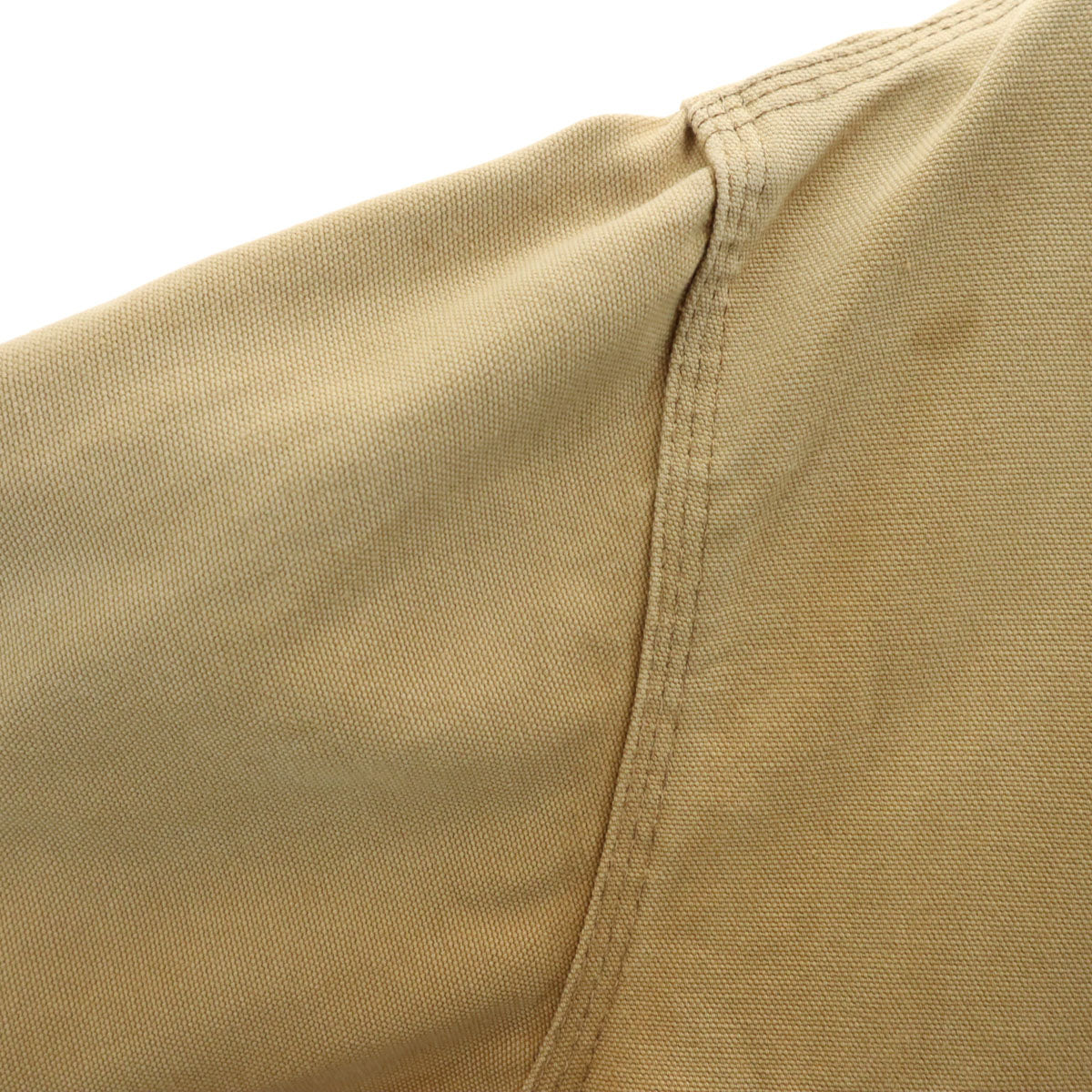 Carhartt カーハート 80s 90s USA製 オールド 裏地無し ミシガンチョア コート 40 ベージュ ダック メンズ