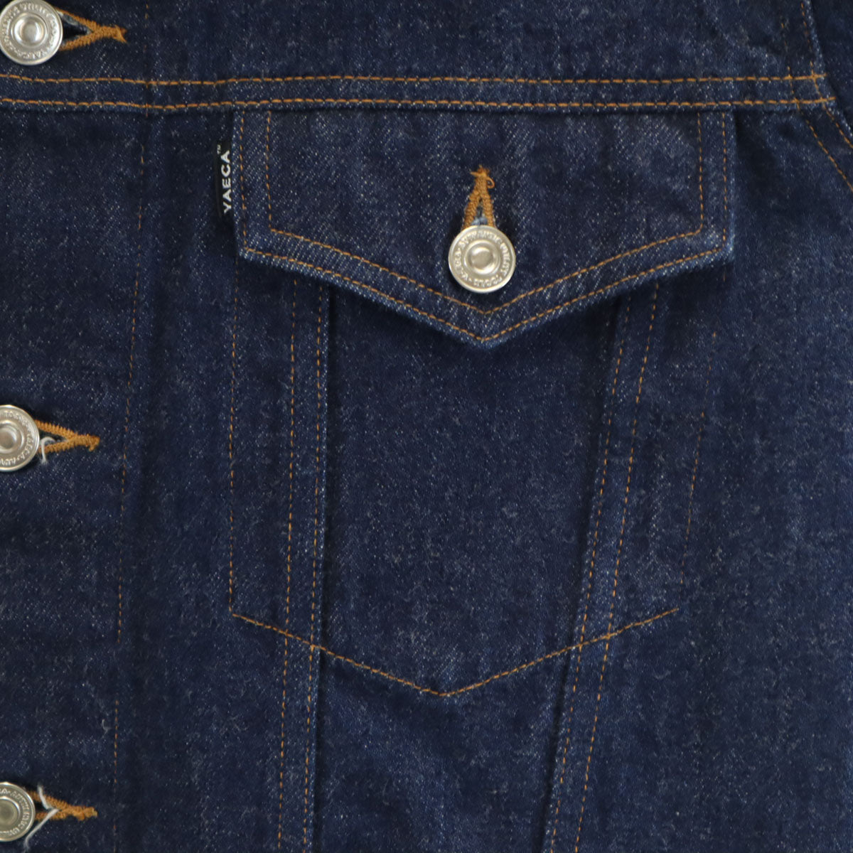 YAECA ヤエカ 日本製 デニムジャケット M インディゴ ジージャン トラッカー 18-13WW メンズ