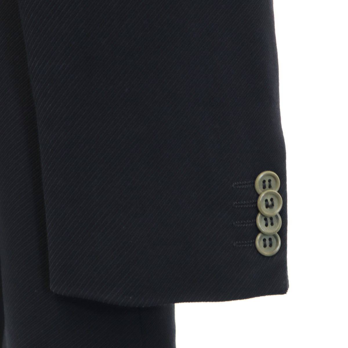 GIORGIO ARMANI ジョルジオアルマーニ イタリア製 テーラードジャケット 50 ネイビー メンズ