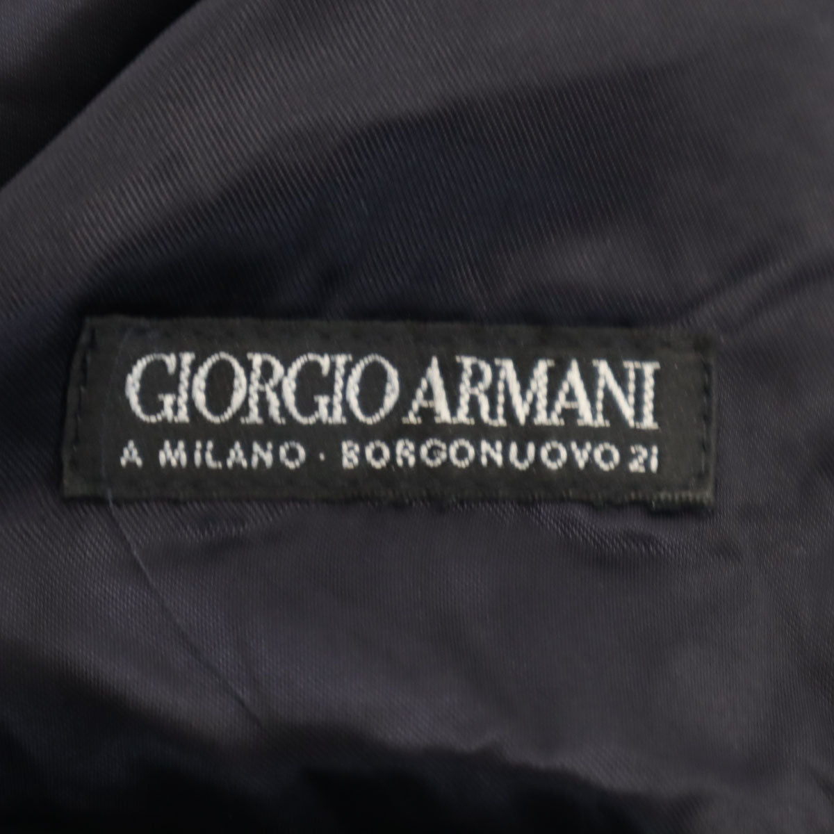 GIORGIO ARMANI ジョルジオアルマーニ 90s イタリア製 オールド コート 40 ネイビー レディース