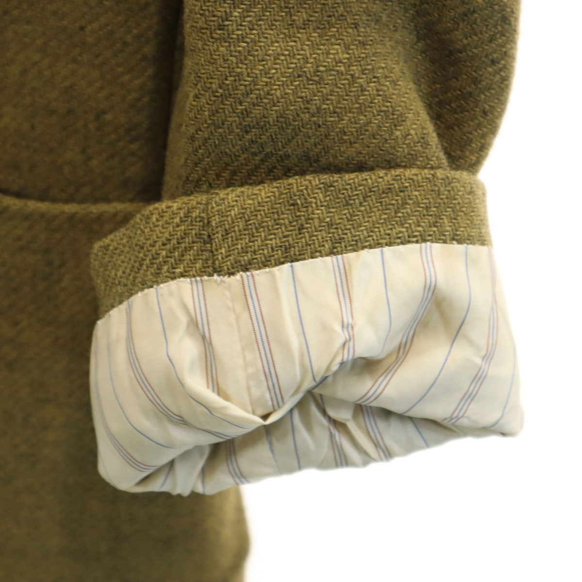 THOMAS BURBERRY トーマスバーバリー テーラードジャケット 48 カーキイエロー メンズ