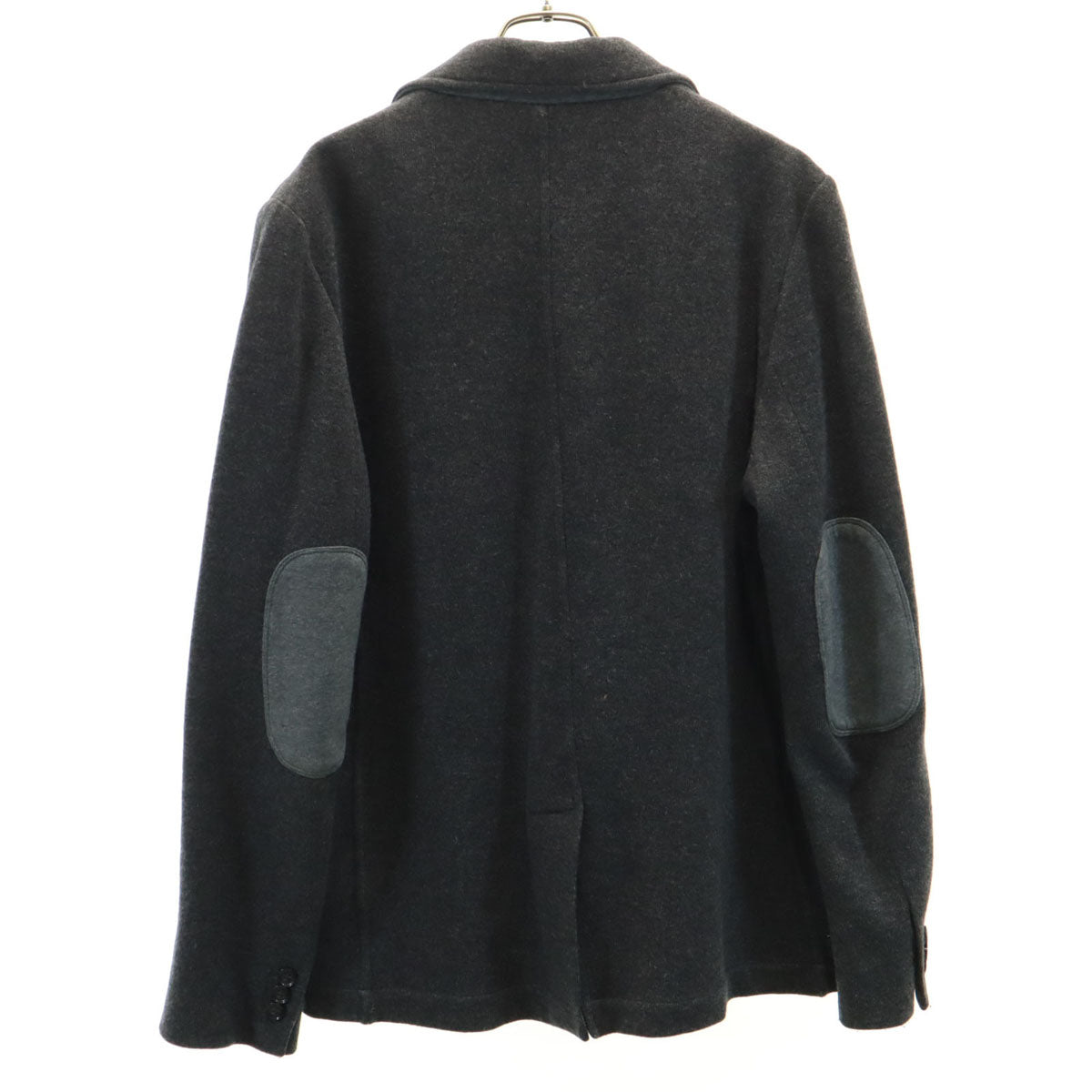 BOSS HUGO BOSS ボスヒューゴボス ポルトガル製 スリムフィット ニット テーラードジャケット L グレー メンズ