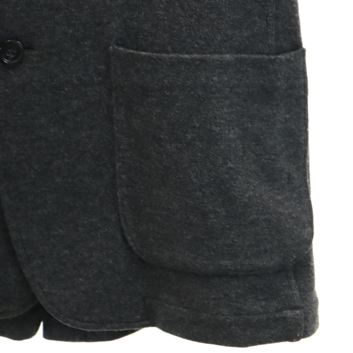 BOSS HUGO BOSS ボスヒューゴボス ポルトガル製 スリムフィット ニット テーラードジャケット L グレー メンズ