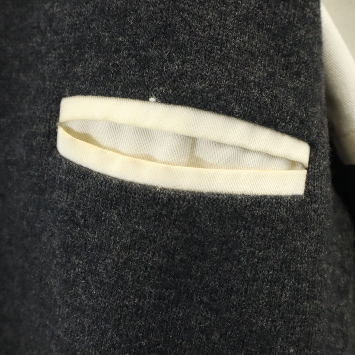 BOSS HUGO BOSS ボスヒューゴボス ポルトガル製 スリムフィット ニット テーラードジャケット L グレー メンズ