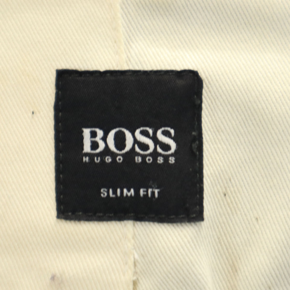 BOSS HUGO BOSS ボスヒューゴボス ポルトガル製 スリムフィット ニット テーラードジャケット L グレー メンズ