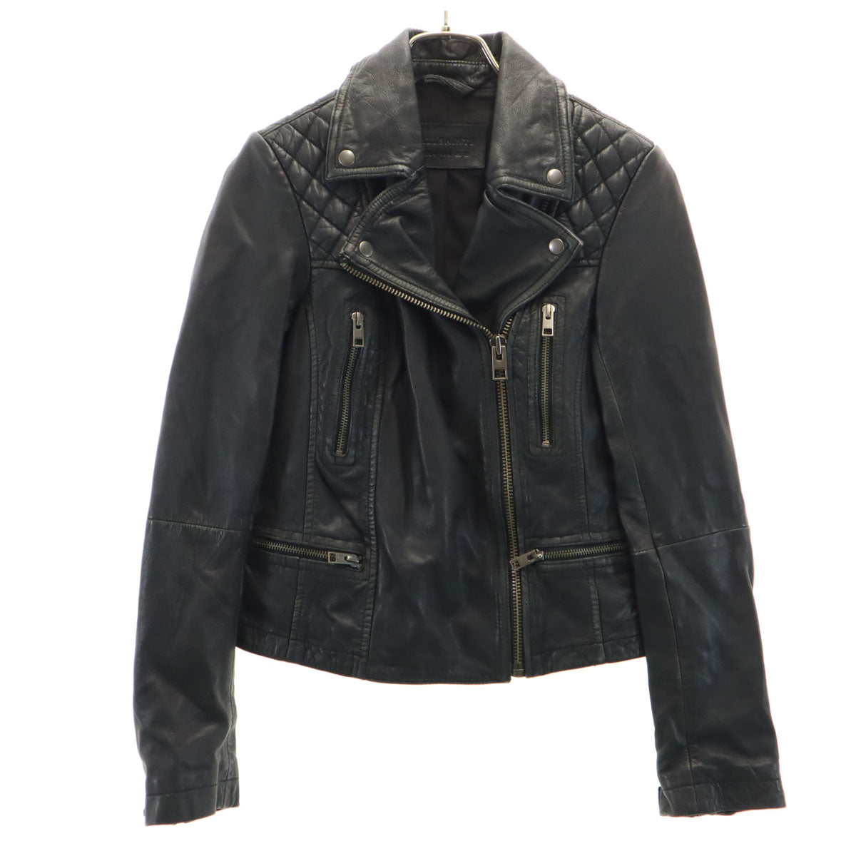 ALLSAINTS オールセインツ ライダースジャケット 4 ブラック レディース